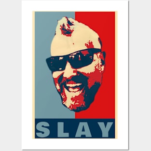 Mercuro Slay Obama Style Posters and Art